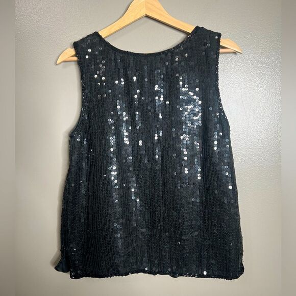 Vintage Cervelle sequins beaded top size medium swifties reputation style party - Picture 5 of 6